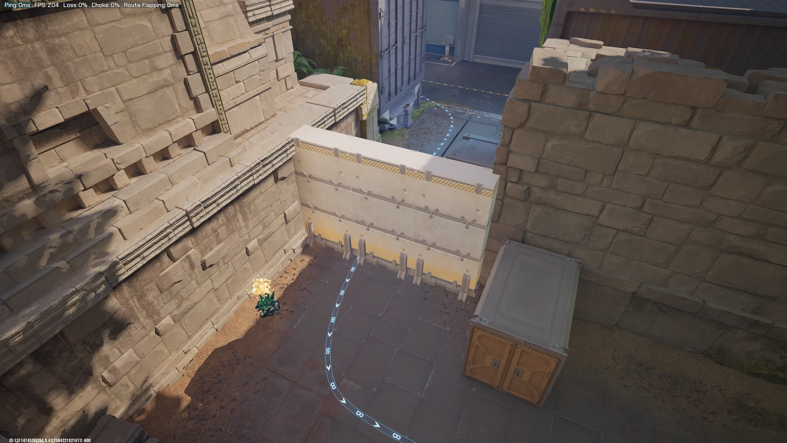 Outpost B Short Ban With Barricade